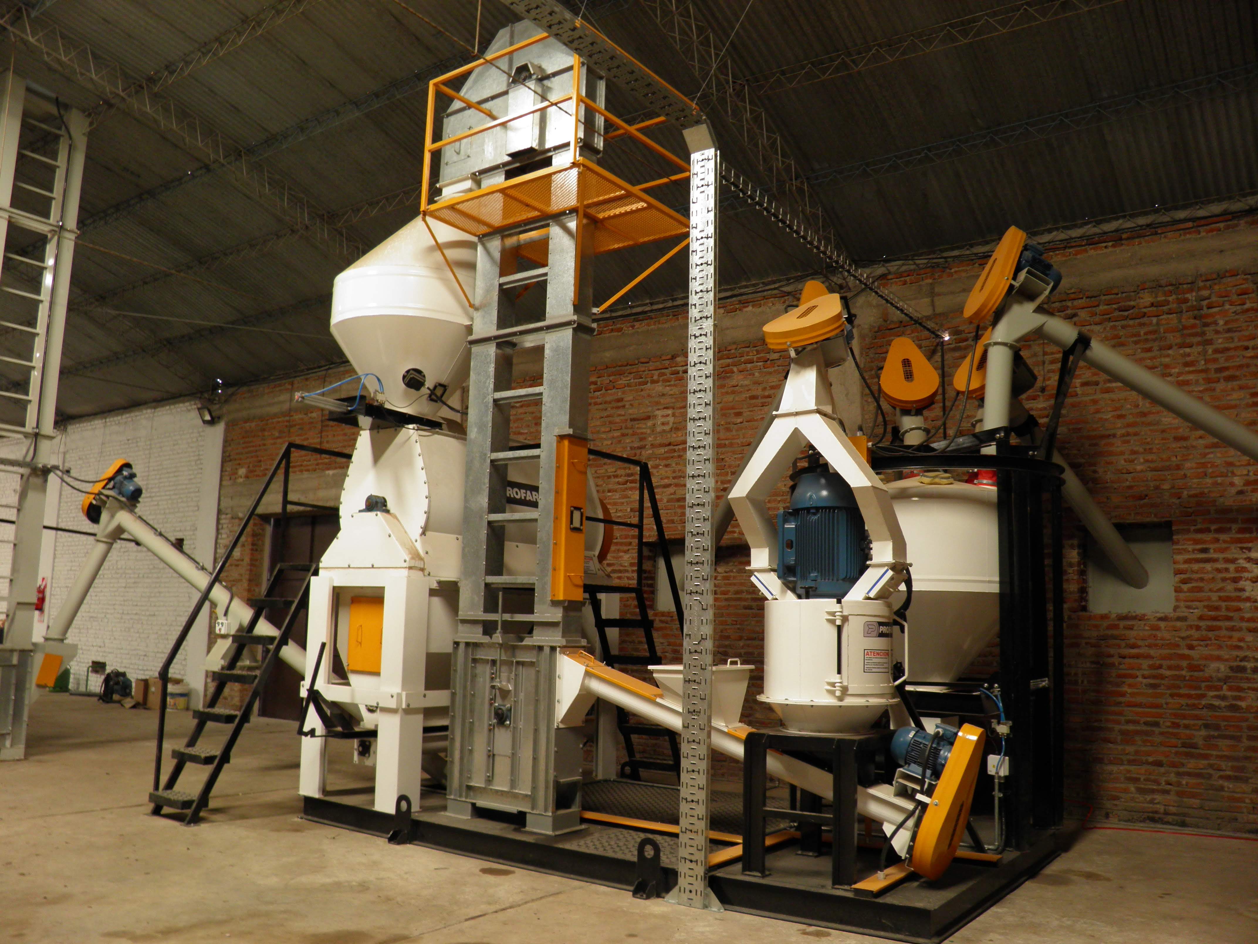 Interior de la planta